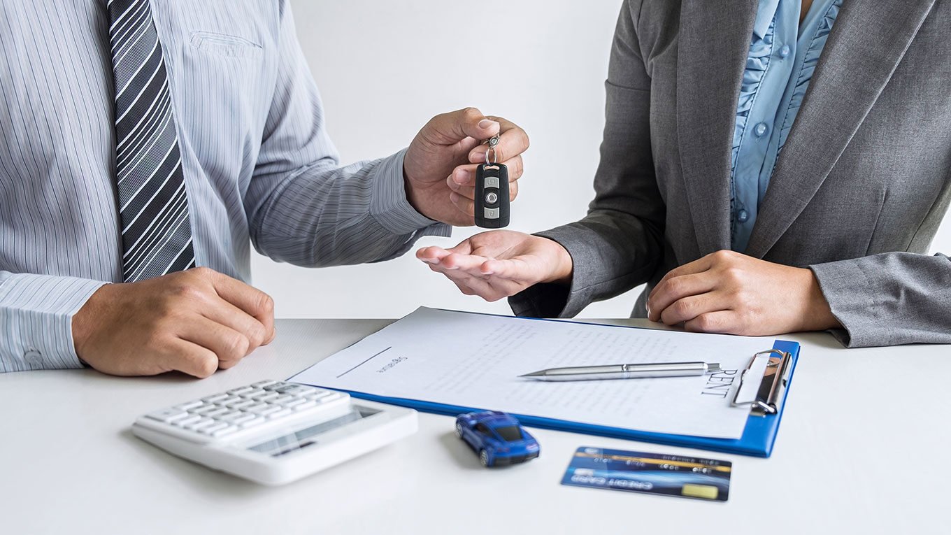 depósito para la renta de autos