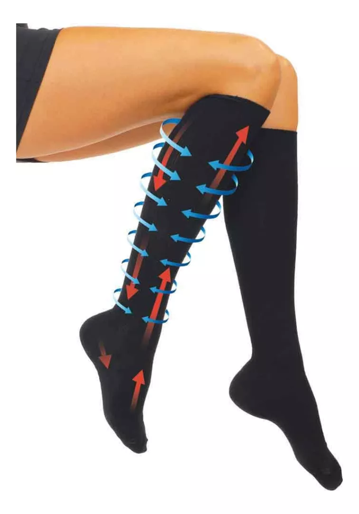Regalos Para Viajeros: Calcetines de Compresión para vuelos largos