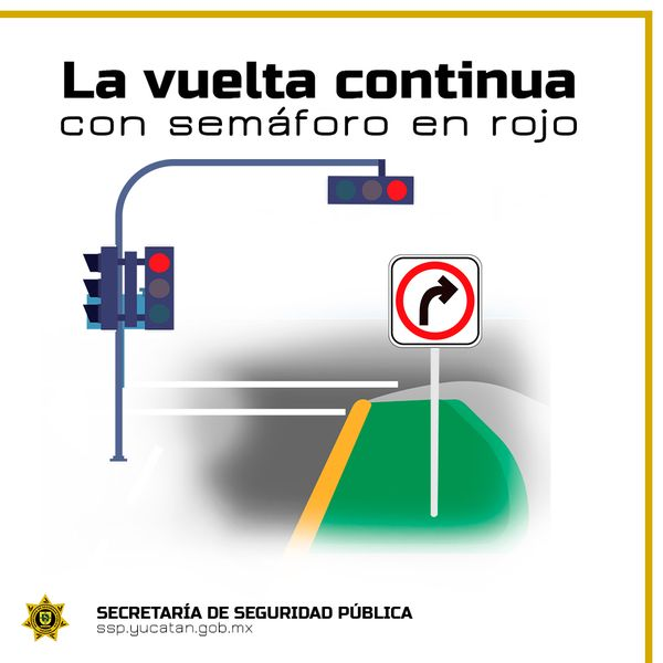 Consejos de Tráfico para Extranjeros en México: Vuelta Continua
