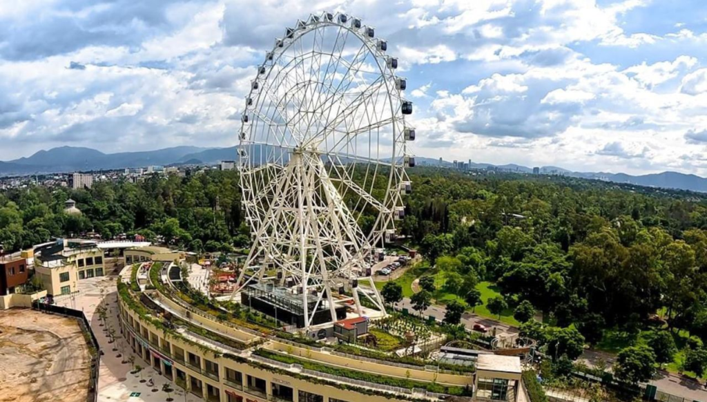 Rueda de la Fortuna Parque Aztlán 360